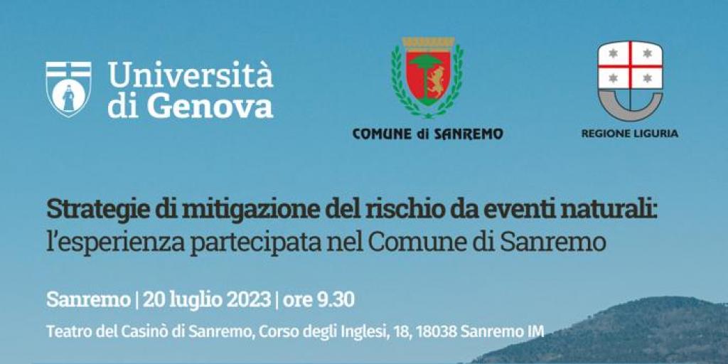Flyer evento Sanremo 20-07-2023